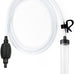laifoo 5ft aquarium siphon vacuum cleaner for fish tank cleaning gravel and sand, easy to control and durable hose
