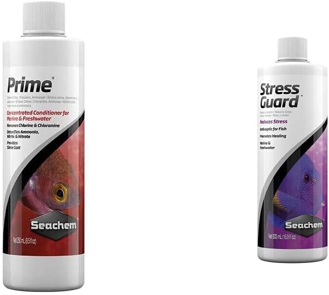 seachem prime freshwater and saltwater conditioner 500ml chemical remover and detoxifier