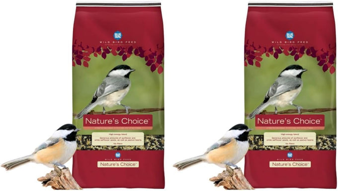 Blue Seal Nature's Choice Wild Bird Seed | 8 Pound Bag | High Energy Mix, No Filler | Shell-Free, Made in USA