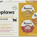 applaws natural wet cat food in broth, high protein variety pack 8 x 2.12 oz easy-open cups
