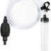 laifoo 5ft aquarium siphon vacuum cleaner for fish tank cleaning gravel and sand, easy to control and durable hose