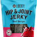Bixbi liberty functional healthy hip and joint dog jerky treats, usa made beef recipe, 5 ounces