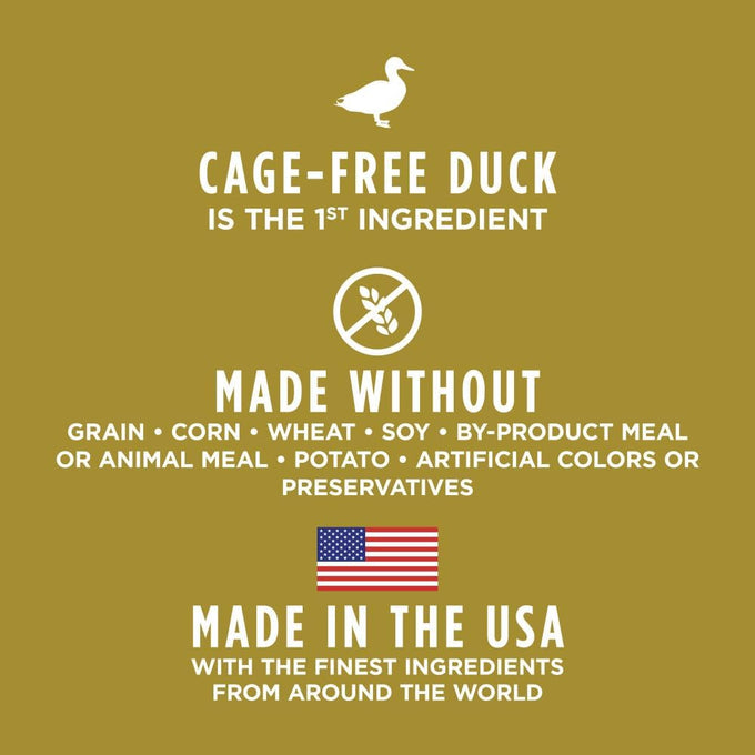 Instinct ultimate natural grain free dry cat food with cage free duck 4 lb bag for feline nutrition