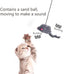 Kalimdor Retractable Interactive Cat Toys, Teaser Toy for Indoor Cats Kitten Play Chase Exercise (2 Pack)