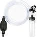 laifoo 5ft aquarium siphon vacuum cleaner for fish tank cleaning gravel and sand, easy to control and durable hose