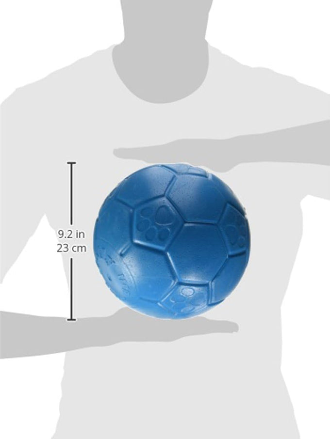 jolly large ocean blue dog soccer ball toy floating-bouncing durable made usa