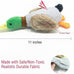 Paw-PERFECT Mallard Duck Squeaky Plush Toy for Small/Medium Size Dogs, Soft Durable Material, Crinkle Wings