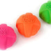 Hartz DuraPlay Latex Dog Toy 3-Count Pack, Large, Neon Green, Pink, Orange, Bacon Scented