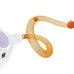 jkanti interactive cat toys for indoor cats 3rd generation agile moving cat ball with elastic mesh tail orange orange