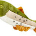 Fluff & Tuff Ruby Rainbow Trout Large Ultra-Plush Dog Toy, 14 Inches Long, Durable Tuffweb Mesh Liner