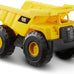 cat construction toys 10" dump truck heavy-duty plastic working tilting bed toddler & kids