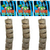Wesco Bird Kabob Mini 3 Pack Parrot Toys Soft Fibrous Pithy Wood Biodegradable Foot Toy