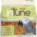 Higgins Intune Parrot food 3 lbs with DHA, omega fatty acids and probiotics, no artificial colors, flavors or preservatives, 1-3 lbs