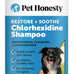 pet honesty chlorhexidine cat & dog shampoos with chlorhexidine for seasonal itch relief allergies & skin problems 16oz