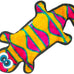 Outward Hound Durablez X-Large Blue Snake Plush Dog Toy, No Stuffing, 6 Jumbo Squeakers, 40"
