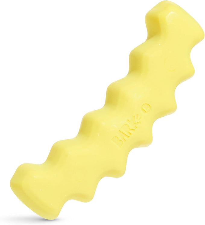 Barkbox Macaruffs plush dog toy bundle for small dogs with all-natural rubber and squeaker fun