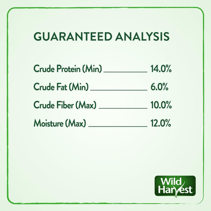 Wild Harvest Universal Blend for medium and large birds 10 pounds fortified nutrition cockatiels parrots hookbills