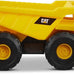 cat construction toys 10" dump truck heavy-duty plastic working tilting bed toddler & kids