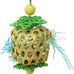 Bird Toys for Conures Parakeet birds cage accessories bird shredding foraging toys with natural rattan and apple wood