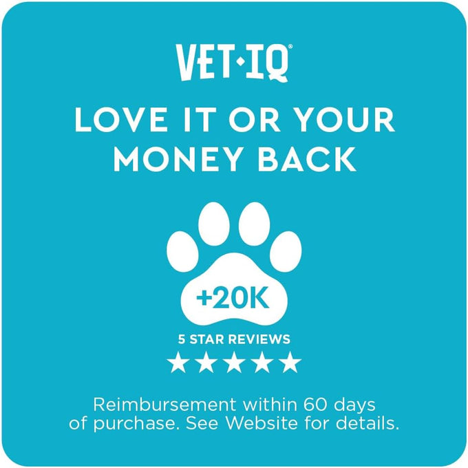 VetIQ Glucosamine Hip & Joint Supplement for Dogs, 180 Soft Chews, Chicken Flavored Chewables for Large & Small Breeds