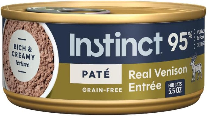 Instinct Original Grain Free Recipe Variety Pack Natural Wet Canned Cat Food by Nature's Variety, 3 Ounce (Pack of 12)