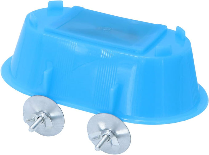 Wontee Bird Bath Mirror Toy for Small Breeds Parrot Canary Budgies Parakeets