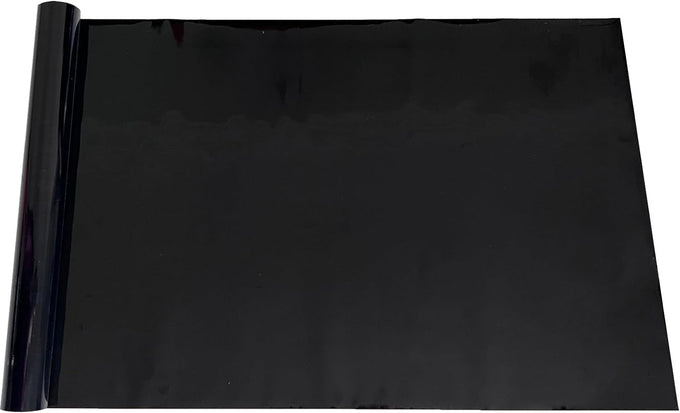 xcno black fish tank static cling background, 47 x 18 in, waterproof, tear resistant