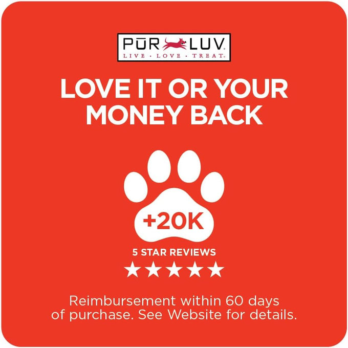 Pur Luv rawhide-free chicken jerky wrapped sweet potato dog treats, 16 oz, high protein, healthy, easily digestible