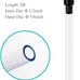 laifoo 5ft aquarium siphon vacuum cleaner for fish tank cleaning gravel and sand, easy to control and durable hose