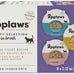 applaws natural wet cat food in broth, high protein variety pack 8 x 2.12 oz easy-open cups
