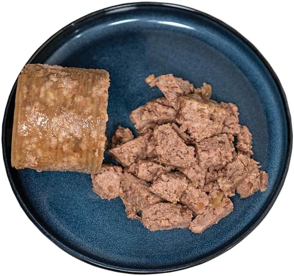 Amazon Basics Chopped Ground Dinner Wet Dog Food Variety Pack, 13.2oz