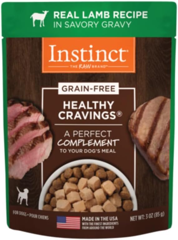 Instinct Healthy Cravings Grain-Free Wet Dog Food Topper, 12 Pouches