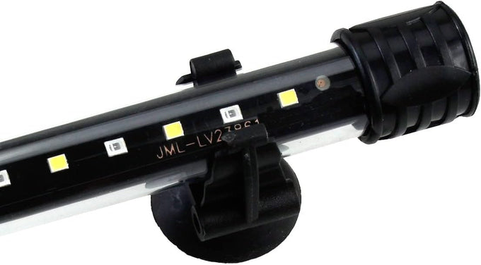 AQUANEAT 7.5 inch submersible aquarium underwater fish tank light for 8-12 inch tanks with 12 LEDs