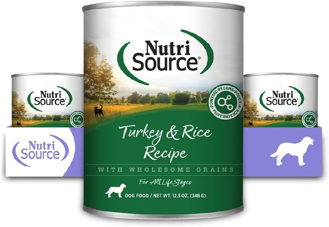 NutriSource Grain Free Chicken Recipe Dog Food, 12.3 Oz, Pack of 12