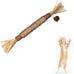 BAWAN 5PCS Silvervine Cat Chew Sticks for Indoor Cats Interactive Teething Toys for Kitten Aggressive Chewers