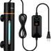 hygger 11w aquarium u-v light with timer for green water & algae, suitable for 60-180 gal freshwater & saltwater fish tanks