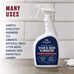 Rocco & Roxie 1-Gallon Pet Enzyme Carpet Stain & Odor Eliminator for Home, Safe for Pets & Children