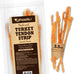 A Freschi srl Turkey Tendons for Small Breeds USA-Sourced Human Grade Long-Lasting Rawhide-Free Puppy Chews 3.53 oz Pack