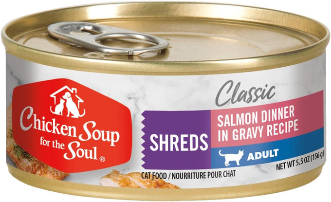 Chicken Soup For The Soul Chicken & Salmon Pate Wet Cat Food, 5.5 oz