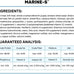 Hikari Marine-S Pellets Fish Food for Smaller Marine Fish with High Protein and Color Enhancing Benefits