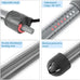 Hitop 50w submersible aquarium heater for 8-16 gal fish tanks with adjustable thermostat
