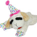 Multipet Lamb Chop Squeaky Dog Plush Toy - 10" Creampuff for Small & Medium Dogs