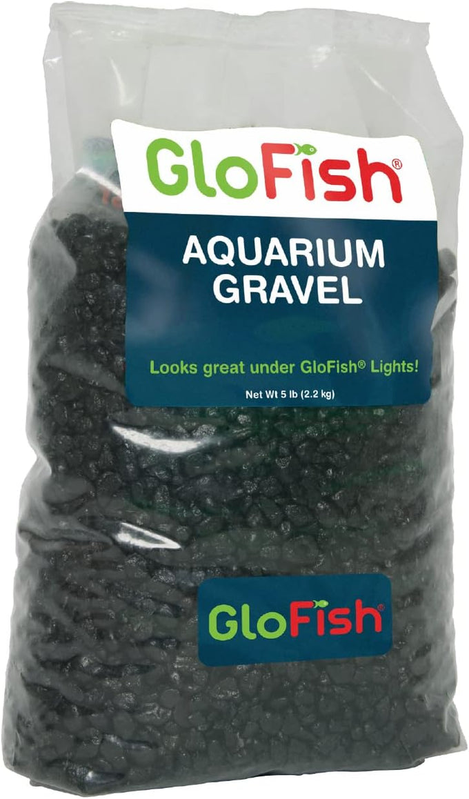 GloFish aquarium gravel, 5 pounds, pink, green and blue mix, for GloFish tanks