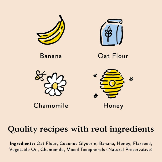 Bocce's Bakery Soft Baked Dailies Sweet Dreams Dog Treats, Wheat-Free, USA Made, Natural, Banana & Honey, 6 oz