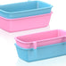 pawfly hanging feeder for small pets, 6 plastic keepers for cages and coop cups