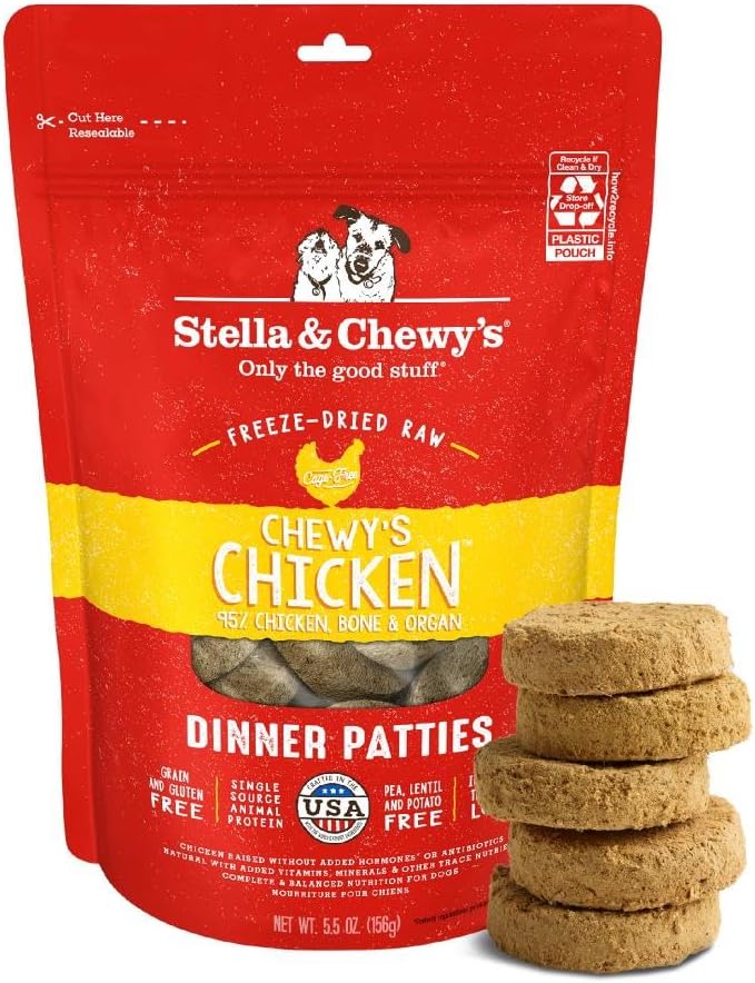 Stella & Chewy's Freeze-Dried Raw Dinner Patties - Chicken