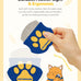 Pethroom stainless steel pet eye comb for cats and dogs, gentle grooming tool with compact design