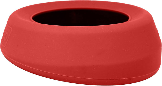 Kurgo Splash Free Wander Water Bowl 24 Ounces Coastal Blue Portable No Mess Dog Travel Bowl