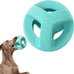 fida natural rubber dog balls for aggressive chewers 4.5 x 4.5 inches non-toxic durable