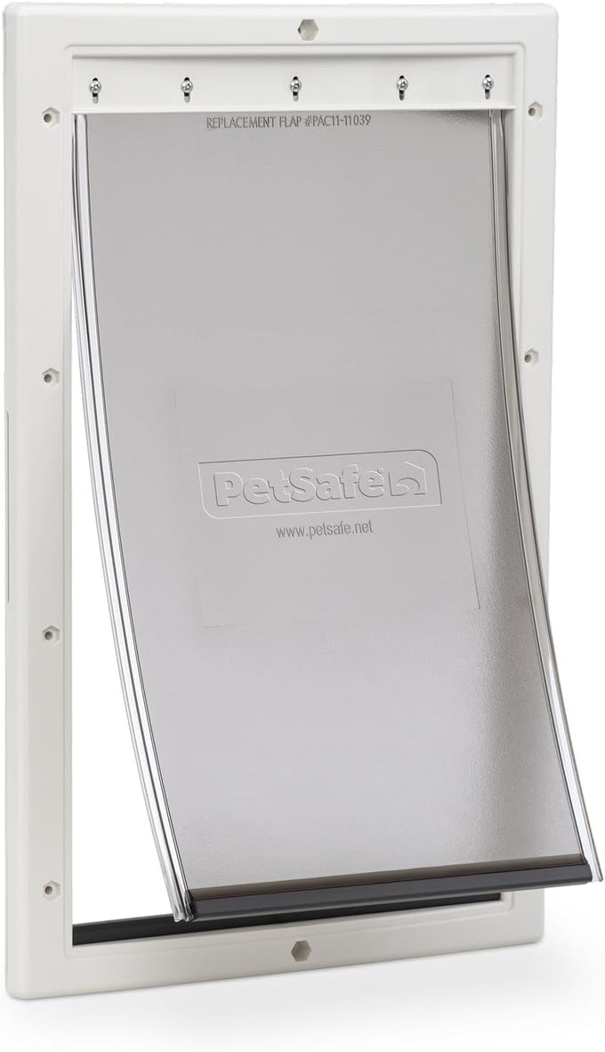 PetSafe never rust dog and cat door medium for pets up to 40 lb paintable easy diy installation